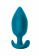 Anal plug with a misplaced centre of gravity Spice it up Insatiable Aquamarine 8011-03lola