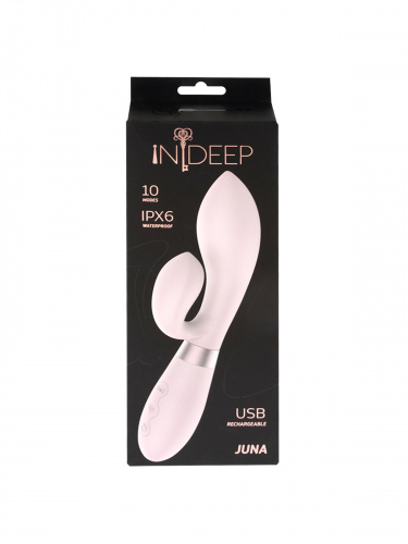 Rechargeable vibrator Indeep Juna Pink 7700-05indeep