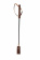 Riding Crop Party Hard Wishful Brown 1107-01lola