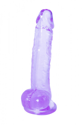 Transparent dildo Intergalactic Rocket Purple 7083-02lola