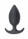 Anal plug with a misplaced centre of gravity Spice it up Insatiable Dark Grey 8011-02lola