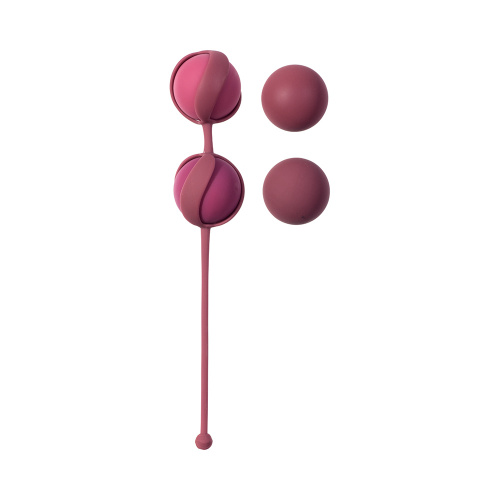 Vaginal balls set Love Story Valkyrie wine red 3013-02lola