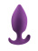 Anal plug with a misplaced centre of gravity Spice it up Insatiable Ultraviolet 8011-04lola