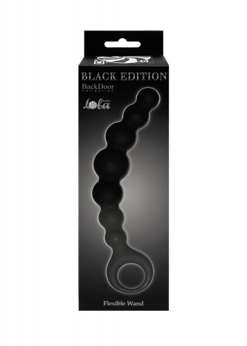 Anal beads Flexible Wand Black 4202-01lola