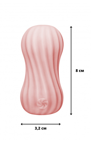 Masturbator Marshmallow Fuzzy Pink 7371-02lola
