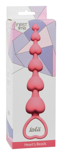 Anal Heart's Beads Pink 4101-01lola