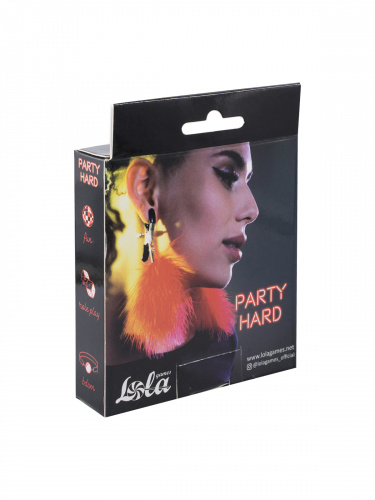 Clamps Party Hard Euphoric Red 1131-02lola