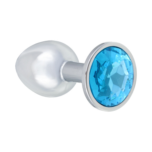 Anal plug Diamond Light blue Sparkle Small 4009-04lola