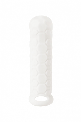 Penis sleeve Homme Long White for 11-15 cm 7009-01lola