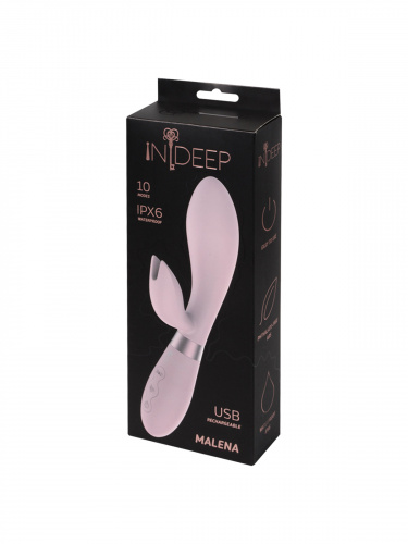 Rechargeable vibrator Indeep Malena Pink 7701-05indeep