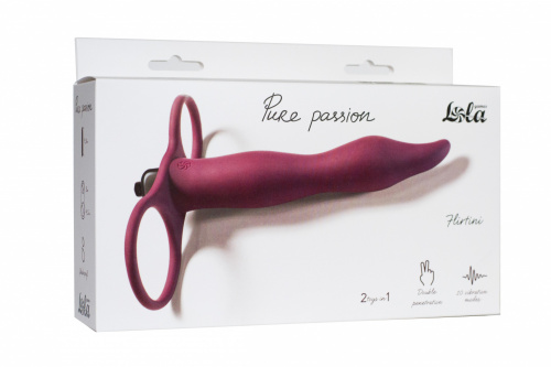 Strap-on Pure Passion Flirtini Wine red 1204-02lola