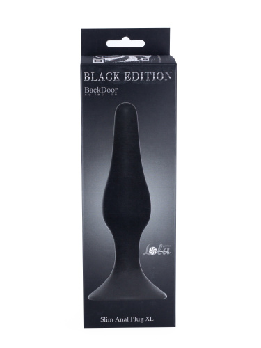Slim Anal Plug XL Black 4204-01lola