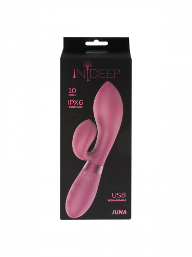 Rechargeable vibrator Indeep Juna Magenta 7700-06indeep