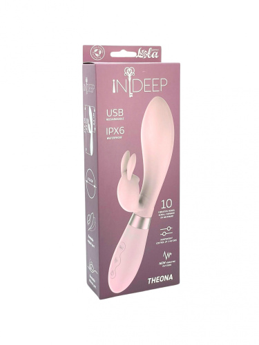 Rechargeable Vibrator Indeep PRO Theona Pink 7707-02indeep