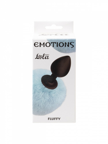 Tail Anal Plug Emotions Fluffy Blue 4017-03lola