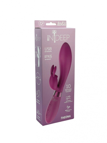 Rechargeable Vibrator Indeep PRO Theona Magenta 7707-03indeep