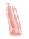 Double pearlescent dildo Baroque Pearl Pink 9900-02lola