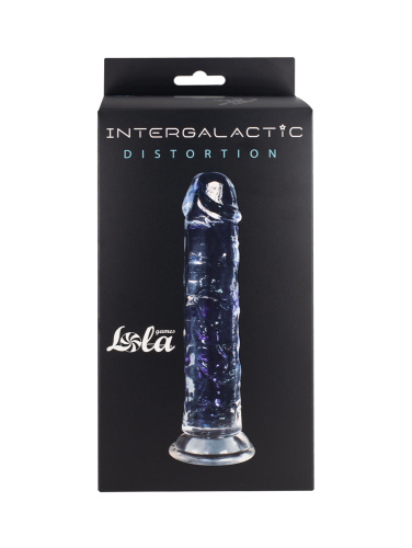 Transparent dildo Intergalactic Distortion 7080-02lola