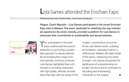 Lola Games at Erochain Expo