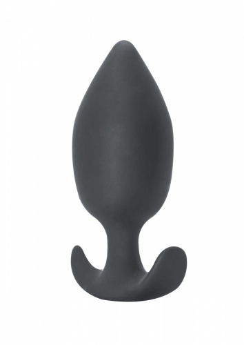 Anal plug with a misplaced centre of gravity Spice it up Insatiable Dark Grey 8011-02lola