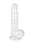Pearlescent dildo Mabe Pearl White 9901-03lola