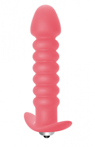 Anal Plug with vibration Twisted Pink 5007-01lola