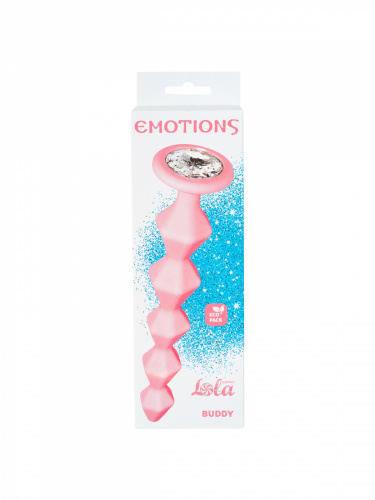 Anal Beads Emotions Buddy pink 1400-01lola