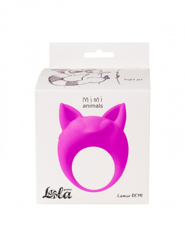 Vibrating cockring Lola Games MiMi Animals Lemur Remi Purple 7000-15lola