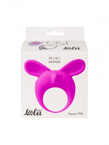 Vibrating cockring Lola Games MiMi Animals Fennec Phil Purple 7000-14lola