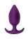 Anal plug with a misplaced centre of gravity Spice it up Insatiable Ultraviolet 8011-04lola