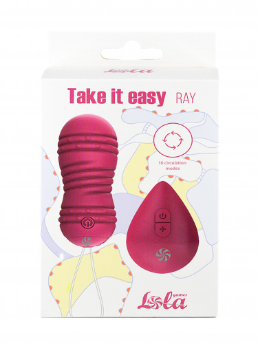 Circulating Vaginal Balls with remote control Take it Easy Ray Pink 9021-10lola