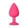 Anal plug Emotions Cutie Large Pink black Crystal 4013-01lola
