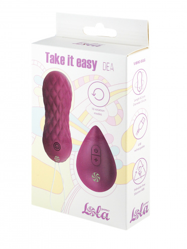 Rotating Vaginal Balls with remote control Take it Easy Dea Purple 9021-06lola