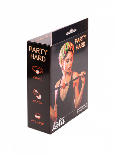 Gag Party Hard Love Addict Red 1146-02lola