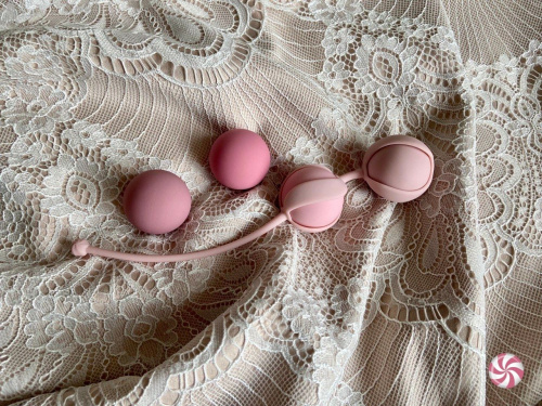 Vaginal balls set Love Story Valkyrie pink 3013-01lola