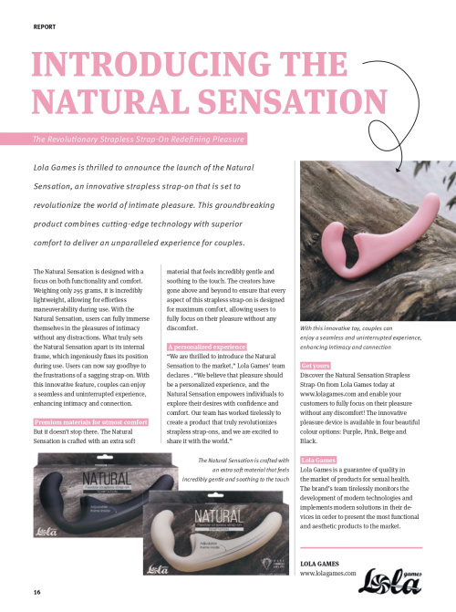 Introducing the Natural Sensation