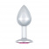 Anal plug Diamond Pink Sparkle Small 4009-03lola