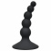 Anal Ribbed Plug Black 4108-03lola