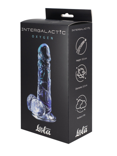 Transparent dildo Intergalactic Oxygen 7080-06lola