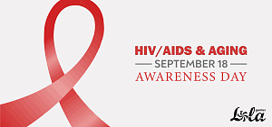 HIV/AIDS&Aging Awareness Day Banner
