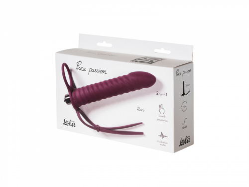 Strap-on Pure Passion Rori Wine red 1205-02lola