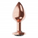 Rose Gold Anal Plug Diamond Jet Shine S 4022-01lola