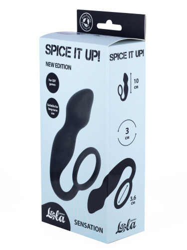 Anal plug Spice it up Sensation Black 8005-01lola