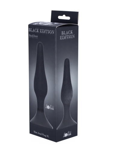 Slim Anal Plug XL Black 4204-01lola