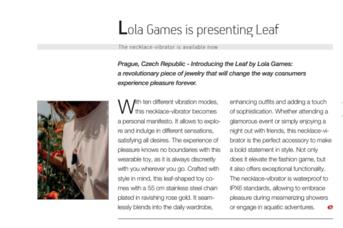 Introducing the Leaf by Lola Games