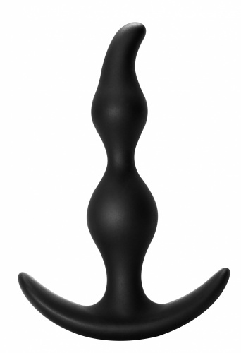 Bent Anal Plug Black 5002-03lola