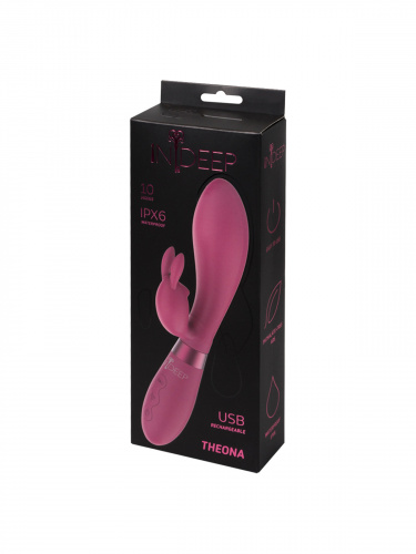 Rechargeable vibrator Indeep Theona Magenta 7702-06indeep