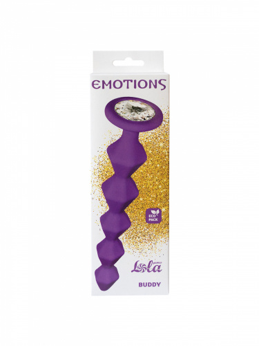 Anal Beads Emotions Buddy purple 1400-03lola