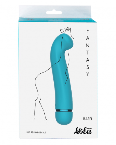 Rechargeable vibrator Fantasy Raffi Blue 7910-03lola