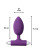 Vibrating Anal Plug Spice it up New Edition Perfection Ultraviolet 8014-04lola